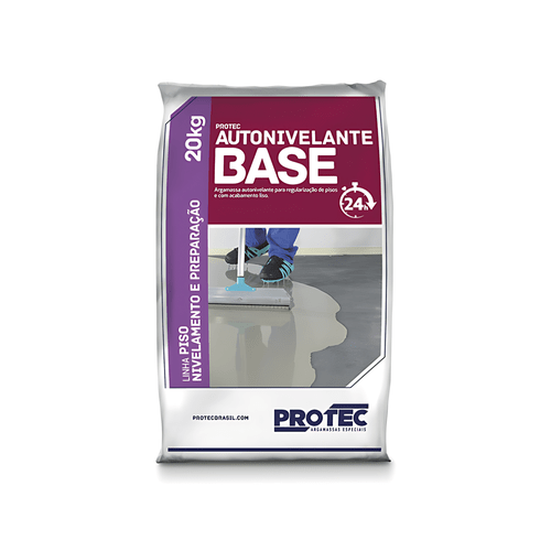Argamassa Autonivelante Base Cinza P/ Pisos 20kg Protec