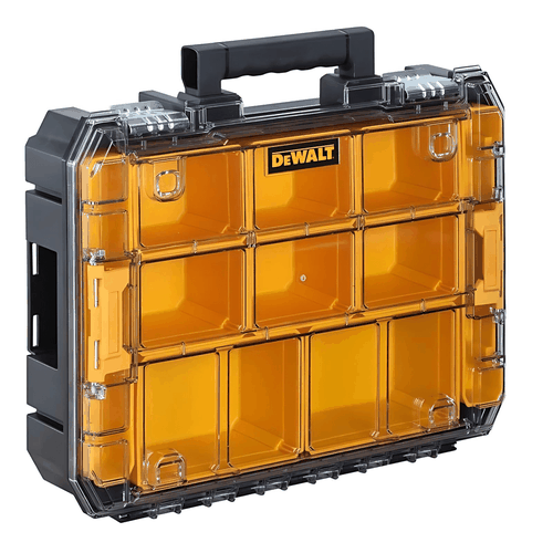 Caixa Organizadora Com Tampa Translúcida Dewalt Tstak Dwst17805