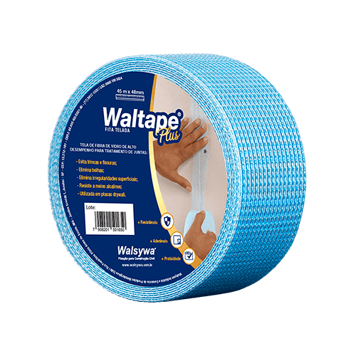 Fita Telada Waltape Plus Azul 45m Walsywa