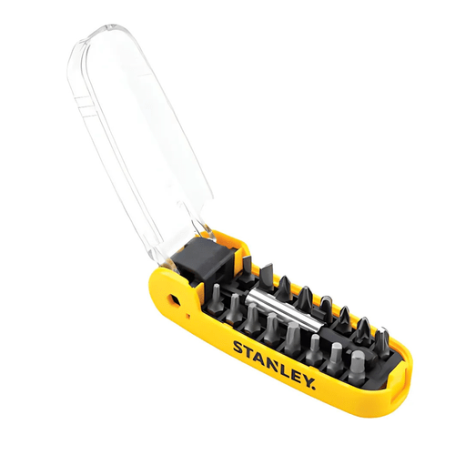 JOGO PARA PARAFUSAR COM 17 PEÇAS STANLEY STA2130