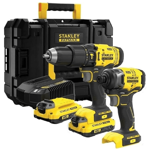 Kit Parafusadeira Furadeira 2 Bat. Stanley SBDI465D2TBR