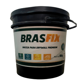 MASSA DRYWALL PREMIUM BALDE 15KG BRASFIX