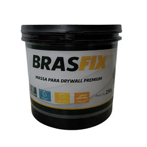Massa Drywall Premium Balde 25kg Brasifix