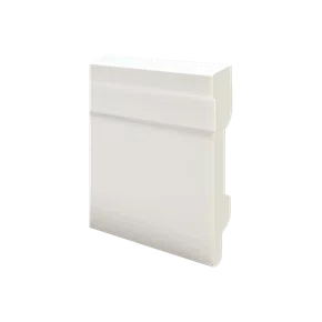 RODAPE FRISADO BRANCO DM01 2400MMX70MMX13MM BUILD UP