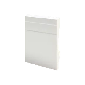 RODAPE FRISADO BRANCO DM03 2400X100MMX13MM BUILD UP