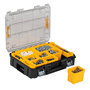 Caixa Organizadora Com Tampa Translúcida Dewalt Tstak Dwst17805