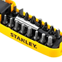 JOGO PARA PARAFUSAR COM 17 PEÇAS STANLEY STA2130