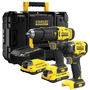 Kit Parafusadeira Furadeira 2 Bat. Stanley SBDI465D2TBR